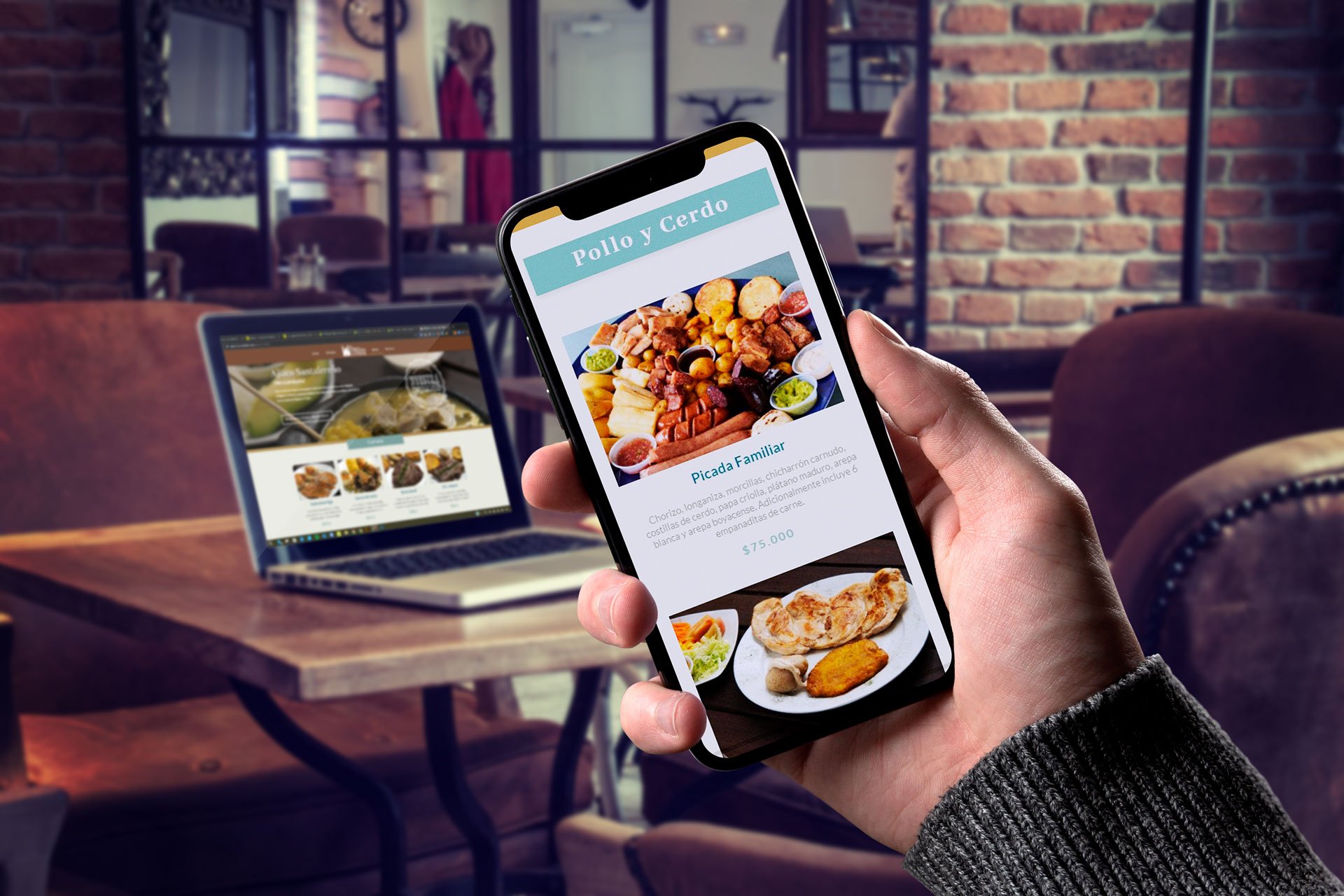 Diseño web para restaurantes